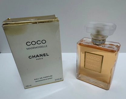 VINTAGE COCO MADAMOISELLE BY CHANEL FOR WOMEN EDP 3.4 OZ / 100 ML SPRAY NIB